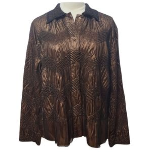 Coldwater Creek blouse jacket